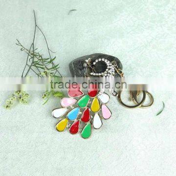 Colorful Peacock Keychain Manufacturers In China