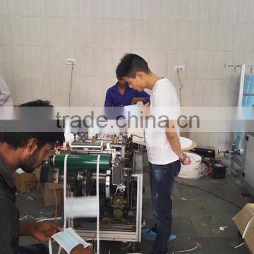 Nonwoven Tie on Mask Making machine of Disposable Face Mask