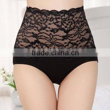 Wholesale Women Underwear Intimates Lace High Waist Panties Women Large Size Underwear Sexy Panties Free Shipping photo-3