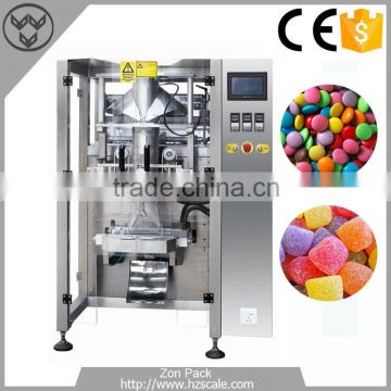 25-60 Bags/Min Max Film Width 520mm Cotton Candy Chocolate Weighing Packing Machine