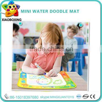 Educational toys kids painting aqua doodle mat with pen for sale