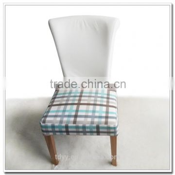 TDSM-29-3 QVB HANGZHOU JIANDE TONGDA BIRCH WOOD NATURE COLOR FABRIC Country style DININGROOM LIVING ROOM DINING CHAIR