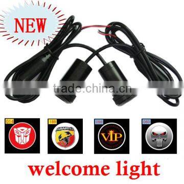 Auto LED 3D car welcome lights