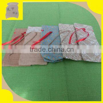 Jute With Custom Printing for Gift Packaging Burlap Bags photo-3