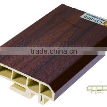 wpc decorative connection board, skirting board, cable trunking