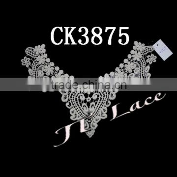 Garment accessories embroidered cotton lace trim CK3875