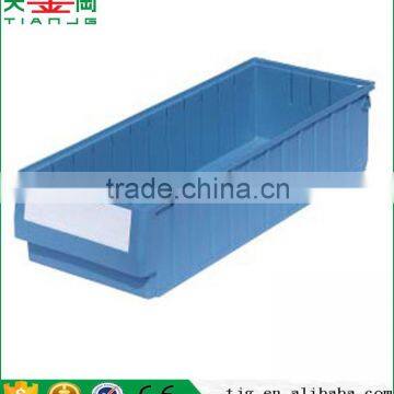 Plastic Storage Bin In Warehouse, Garage Customized Colorful Hanged Plastic Storage Bins