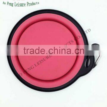 2016 Wholesale Pet Product Bowl Foldable Silicone Dog Bowl photo-4