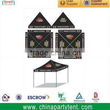 Hexagonal aluminum frame pop up tent canopy