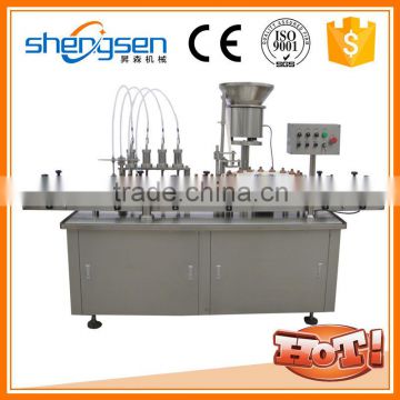 Automatic Liquid Filler and Stopper Machine