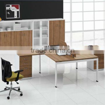 2012 Hot-sale Modern design Wooden and metal office workstation furniture for two seats TD008