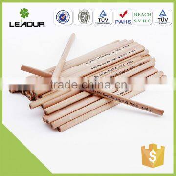 Alibaba china manufacturer black wooden Triangle pencils