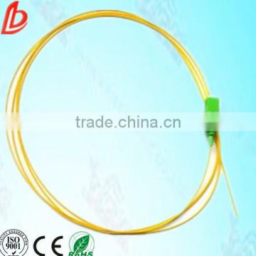 Low insertion loss SC 0.9mm 9/125 optical fiber pigtail SM waterproof fiber optic pigtail/patch cord