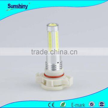 New design 12V 24V white amber yellow red blue PY24W led fog light 7w cob car led light UX-7G-PY24W-Cob-7w