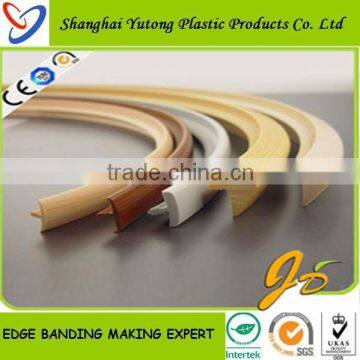 Yutong t-profile plastic edge banding trim