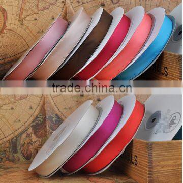 2016 Wholesale Woven Polyester Satin Ribbon, Christmas Satin Ribbon for Printed Label photo-3