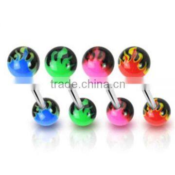 new arrival cheap piercing free sample tongue rings body piercing jewelry