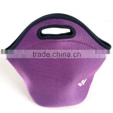 Neoprene thermal lunch bag for office lady