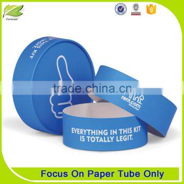 Alibaba china round paper jewelry clothes gift packaging box