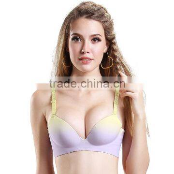 air brush color push up one piece bra