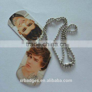 metal dog tag pet tag for military