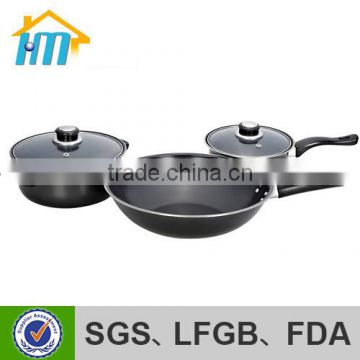 cookware with silicon handle