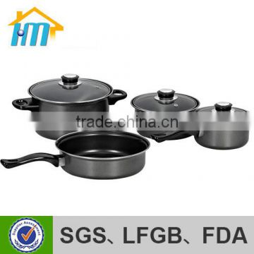 high quality healthy ceramic coated carbon steel cookware sets