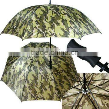 30"x8x14 manual camouflage golf umbrella