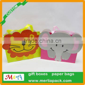 High Quality Cartoon Paper Bag Gift Wrap Bag for Children Christmas Thanksgiving Bags photo-2