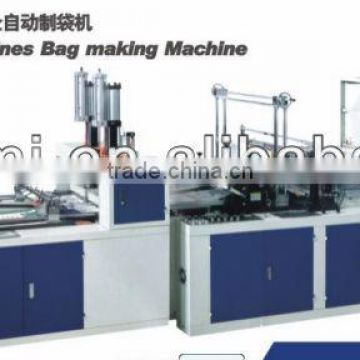 Computer control Two-layer and Four-line Plastic Bag Making Machine