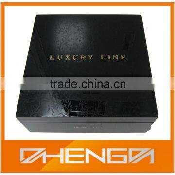 High Quality Factory Customized Wooden Gift Boxes With Gloss Finish photo-2
