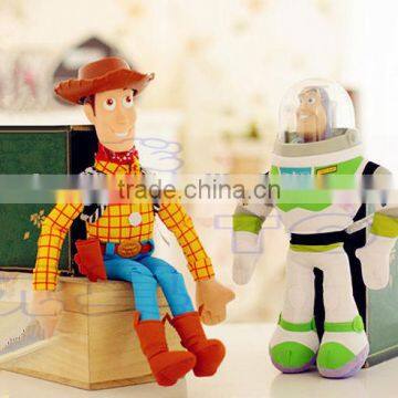 Cartoon toy story Buzz Ligheryear woddy crowboy doll