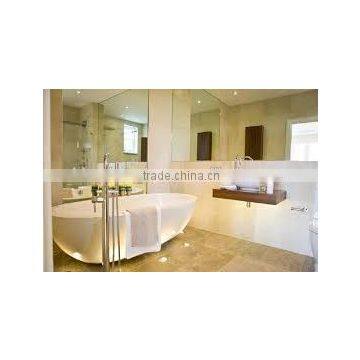 Tempered Sliding Glass Frameless Shower Door