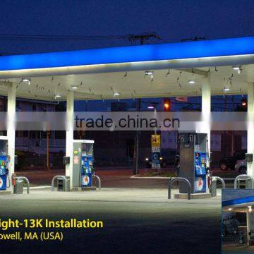 Wholesale gas station led canopy lights 120w / gas station lighting / Parking and Garage Canopy Fixtures