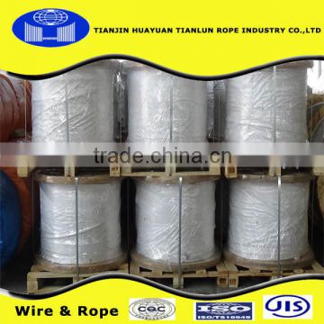 16mm 6*36ws+iws galvanzied wire rope from tianjin huayuan