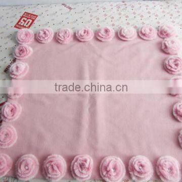 Wholesale Cashmere Cushion With Fur Pompon