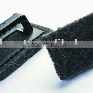 Sponge Scourer With Plastic Handle