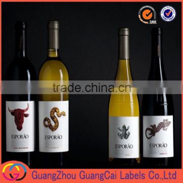 Low price rolling high quality bottle sticker printing self-adhesive stickers and labels