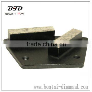 2 Seg Trapezoid Grinding Wing Diamond Concrete Floor Shoes for Floor Prep & Polish photo-5