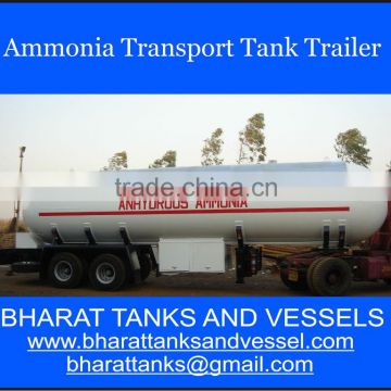 Ammonia Transport Tank Trailer