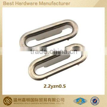 High quality Oval Eyelet for Apparel Shoe bag, iron-made Inner.22mm*5mm