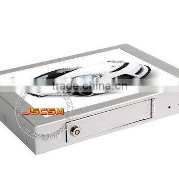 Hot Aluminium case 12.1inch motion activated video display support battery and auto copy for advertising