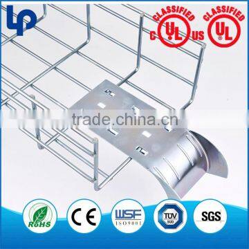 power coating ss304 wire mesh cable tray , flexible cable tray