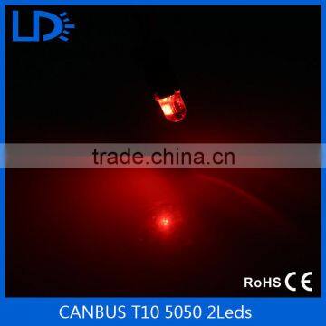 T10 Canbus 5050 2smd Silicone Shell LED Lights Bulb No Error Led Auto Width Light photo-2