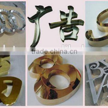 stainless steel iron metal channel letter signs laser beam welding machine