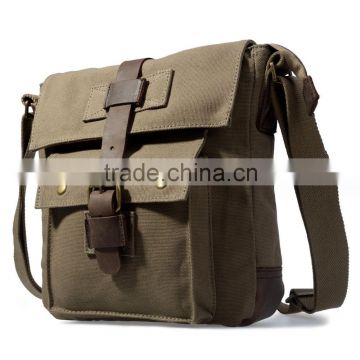 2016 new fashionale canvas shoulder bag,vintage bag for unisex