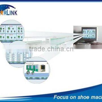 PLC-controlled Shoe making Production Line