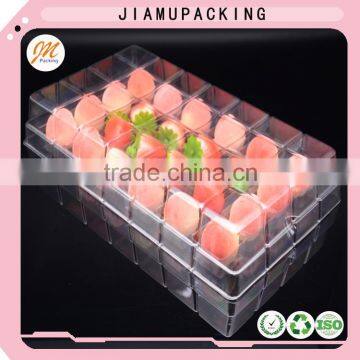 Wholesale Disposable Plastic Rectangular Clear Blister Tray for Packing Fruits Salad photo-4