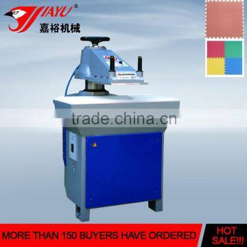 hydraulic swing arm leather belt/leather gloves cutting machine