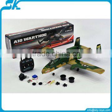 !2.4G 4ch electric rc airplane TS819 A10 Warthog (brushless & brushremote control plane )